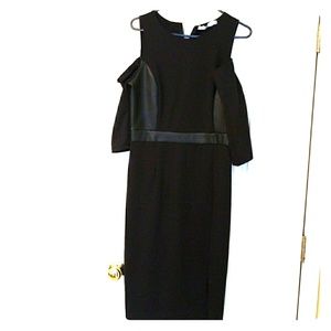 Cold shoulder Black day or night dress